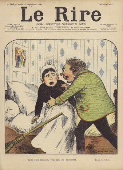 Illusztráció Le Rire alkotó: Fernand Fau