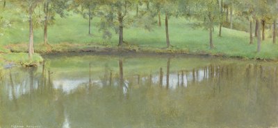 Fosset; Still Water, 1894 körül alkotó: Fernand Khnopff