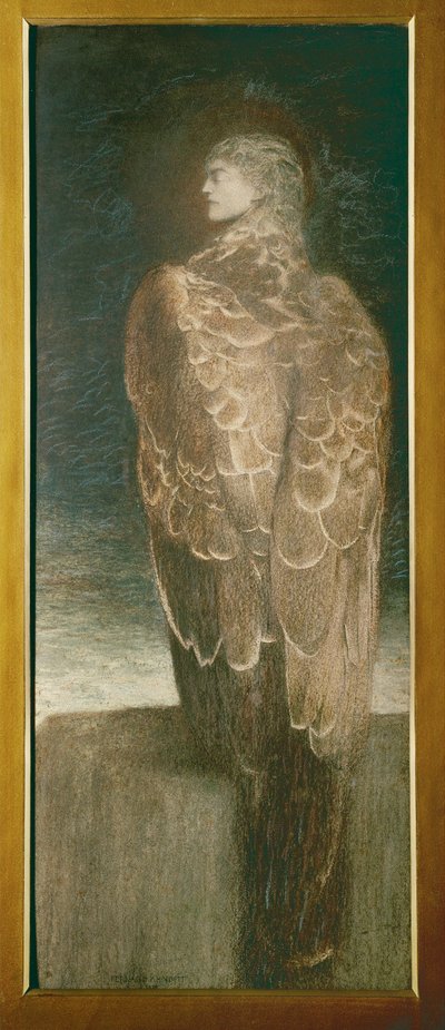 Alvó Medúza alkotó: Fernand Khnopff