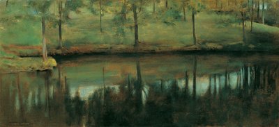 állóvíz alkotó: Fernand Khnopff