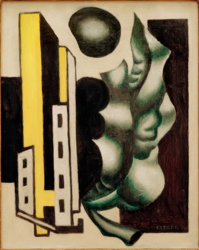 Zöld levél összetétel alkotó: Fernand Leger