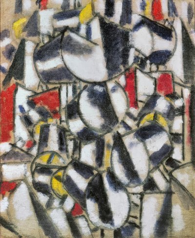 „Formák kontrasztja” (Formenkontrast) alkotó: Fernand Leger