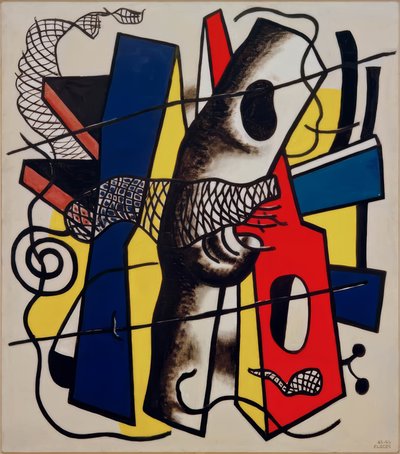 A fekete drótháló alkotó: Fernand Leger