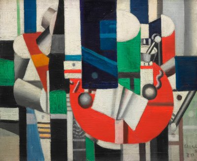 A piros asztal alkotó: Fernand Leger