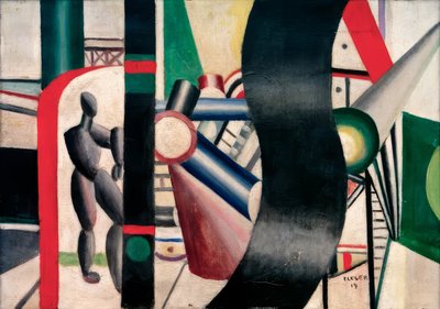 Színes sofőr alkotó: Fernand Leger