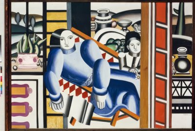 Nő gyermekkel alkotó: Fernand Leger