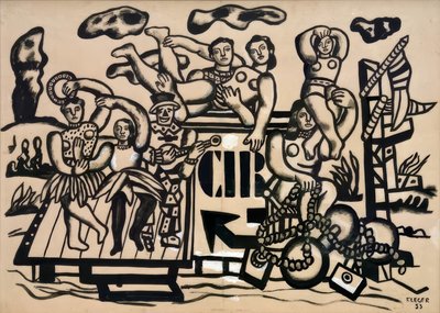 Nagy felvonulás alkotó: Fernand Leger