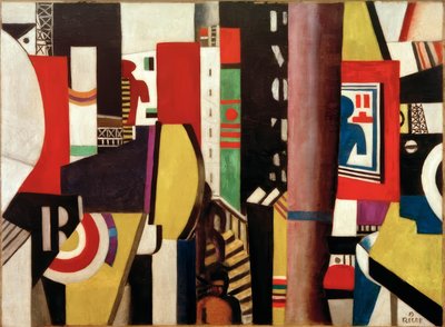 „La Ville” (város) alkotó: Fernand Leger