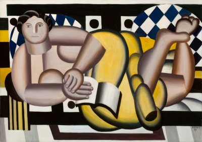 Fekvő nő alkotó: Fernand Leger