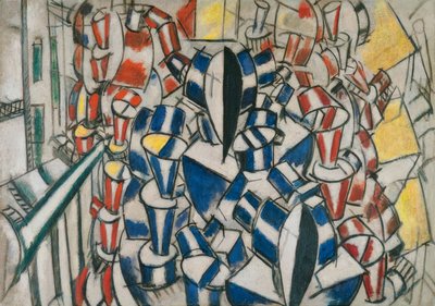 A lépcsőház (második állapot) alkotó: Fernand Leger