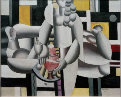 Két nő és csendélet alkotó: Fernand Leger