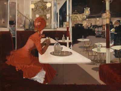 A kávézóban alkotó: Fernand Lungren