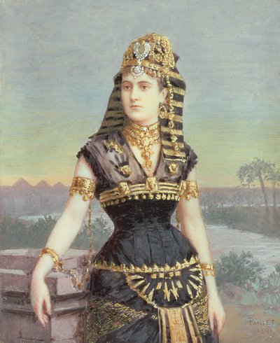 Lady Paget (Arthur Henry Paget asszony) 1891 alkotó: Fernand Paillet