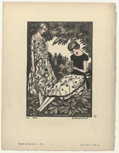 Gazette du Bon Ton, 1920 - 5. szám, 34. o.: Kicsit sok alkotó: Fernand Siméon