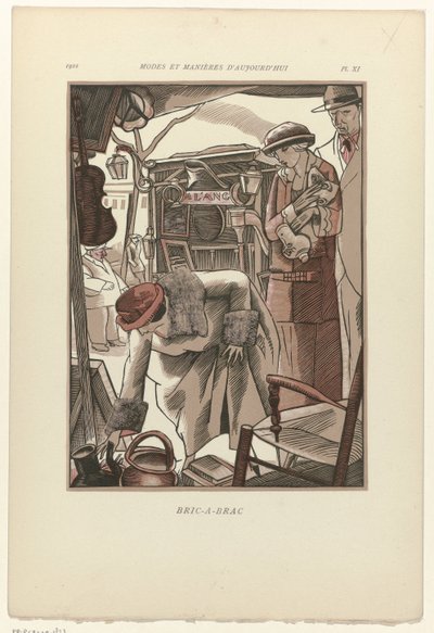 A mai divat és modor, 1922, Pl. 11: Bric-A-Brac alkotó: Fernand Siméon