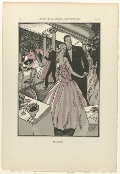 Napjaink divatja és modora, 1922, 3. rész: Tánc alkotó: Fernand Siméon
