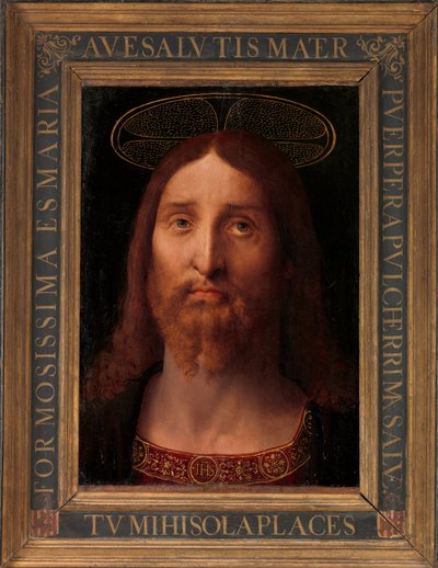 Krisztus feje, kb. 1506. alkotó: Fernando Yáñez de la Almedina
