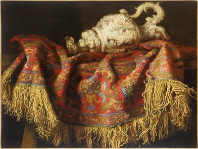 Csendélet szőnyeggel, c. 1640. alkotó: Fieravino