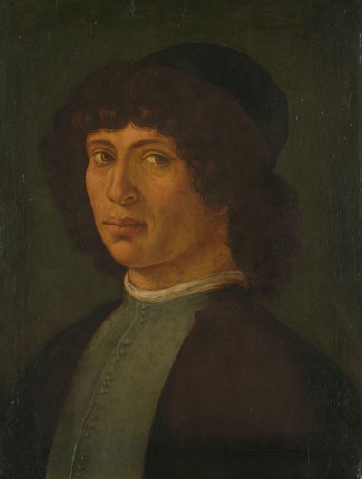 Egy fiatal férfi portréja alkotó: Filippino Lippi (manner of)