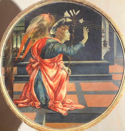 Angyali Üdvözlet alkotó: Filippino Lippi
