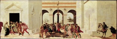 Lucrece halála (Detrempe a fán alkotó: Filippino Lippi