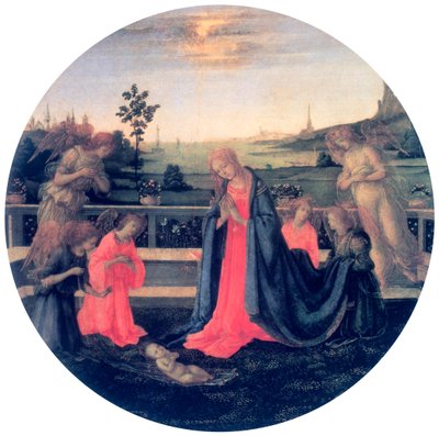 Az imádat, 1480-as évek alkotó: Filippino Lippi