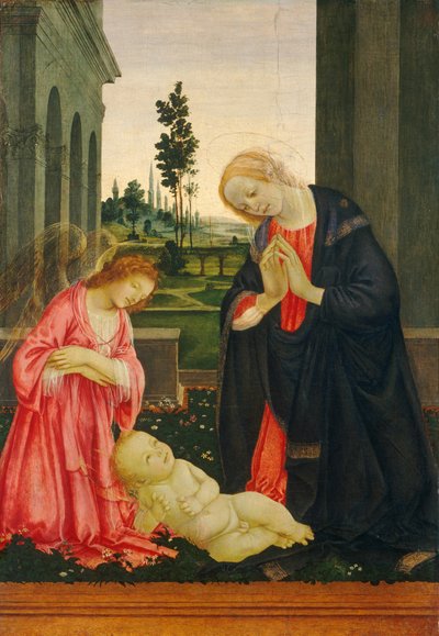 A Gyermekimádás alkotó: Filippino Lippi