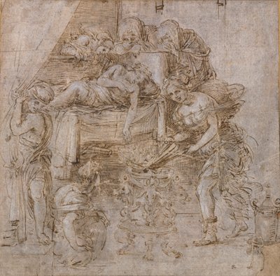 Meleager halála, 1490-es évek alkotó: Filippino Lippi