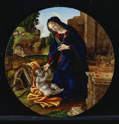 A többiek az egyiptomi repülésen alkotó: Filippino Lippi