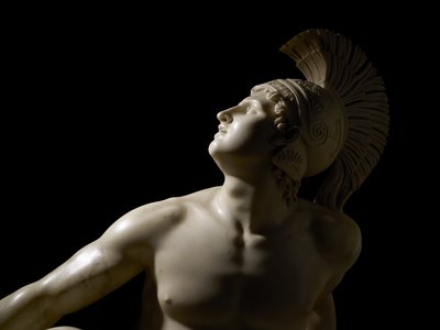 A sebesült Achilles alkotó: Filippo Albacini