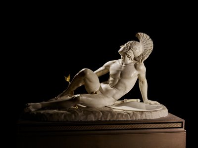 A sebesült Achilles alkotó: Filippo Albacini
