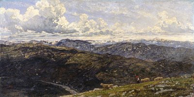 Bergamaszk előalpok alkotó: Filippo Carcano