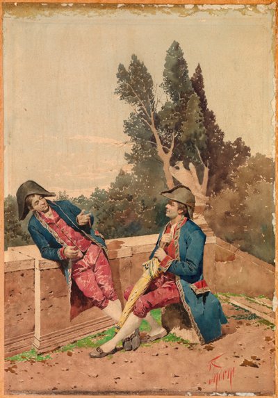 A Birodalom katonái, kb. 1880. alkotó: Filippo Indoni