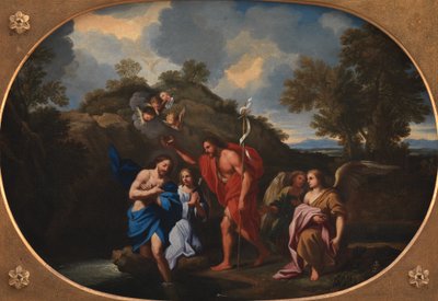 Krisztus keresztsége alkotó: Filippo Lauri