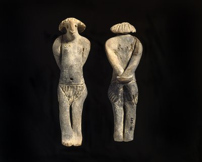 Exekrációs figura, Középbirodalom (agyag) alkotó: First Intermediate Period Egyptian