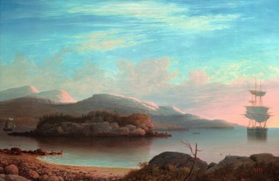 Vor Mount Desert Island alkotó: Fitz Henry Lane
