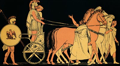 Agamemnon visszatérése, 1880 alkotó: Flaxman