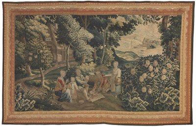 Flamand pásztorkárpit, 18. század eleje (textil) alkotó: Flemish School