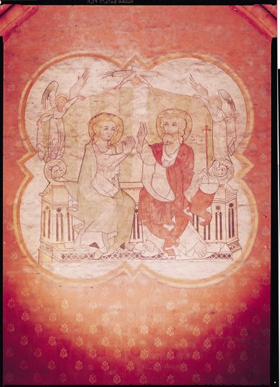 Szűz áldása (freskó) alkotó: Flemish School