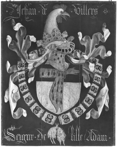 Jehan de Villers († 1439), Lille Adam Seigneur, Aranygyapjas Lovagrend 3. káptalanjának címere, Dijon, 1430 alkotó: Flemish School