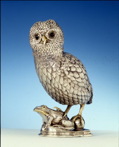 Bagoly formájú pohár, Gent, 1560 körül alkotó: Flemish School