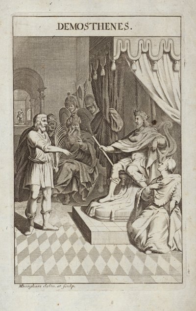 Demosthenes alkotó: Flemish School
