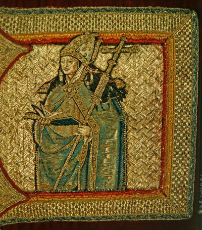 Részlet egy 16. század eleji ládából (textil) alkotó: Flemish School