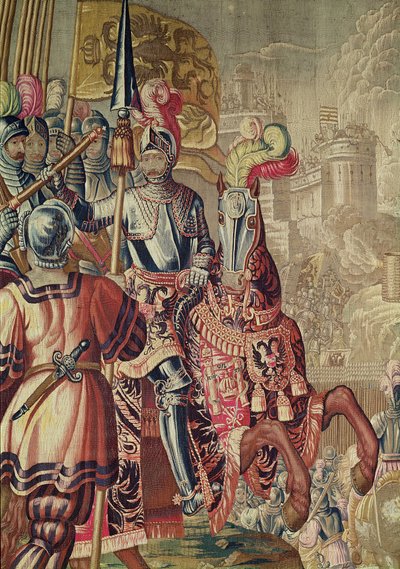 Részlet V. Károlyról alkotó: Flemish School