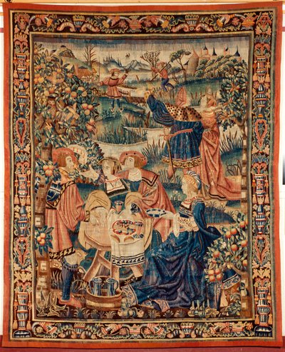 Flamand kárpit. 16. század. alkotó: Flemish School