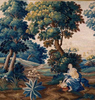 Flamand kárpit. 17. század vége. A Sint-Walburgakerk Oudenaarde (Dekenij van de Sint-Walburga) templom tulajdona. alkotó: Flemish School