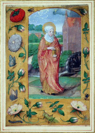 Mária Magdolna, az Órák könyvéből, 1500 körül alkotó: Flemish School