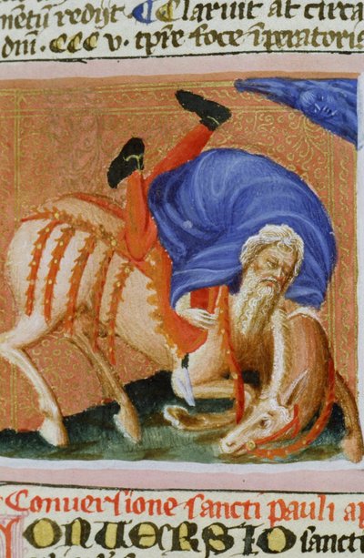 Gen 1111 oldal a Legenda Aurea-ból, Bruges, 1400-10 alkotó: Flemish School