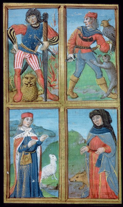 Ms Hunter 9 f.6r Knights and Noblemen, De Medina Fen I. II, Avicenna (980-1037) alkotó: Flemish School