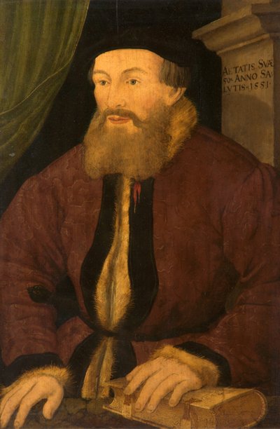 Férfi portré, 1551 alkotó: Flemish School
